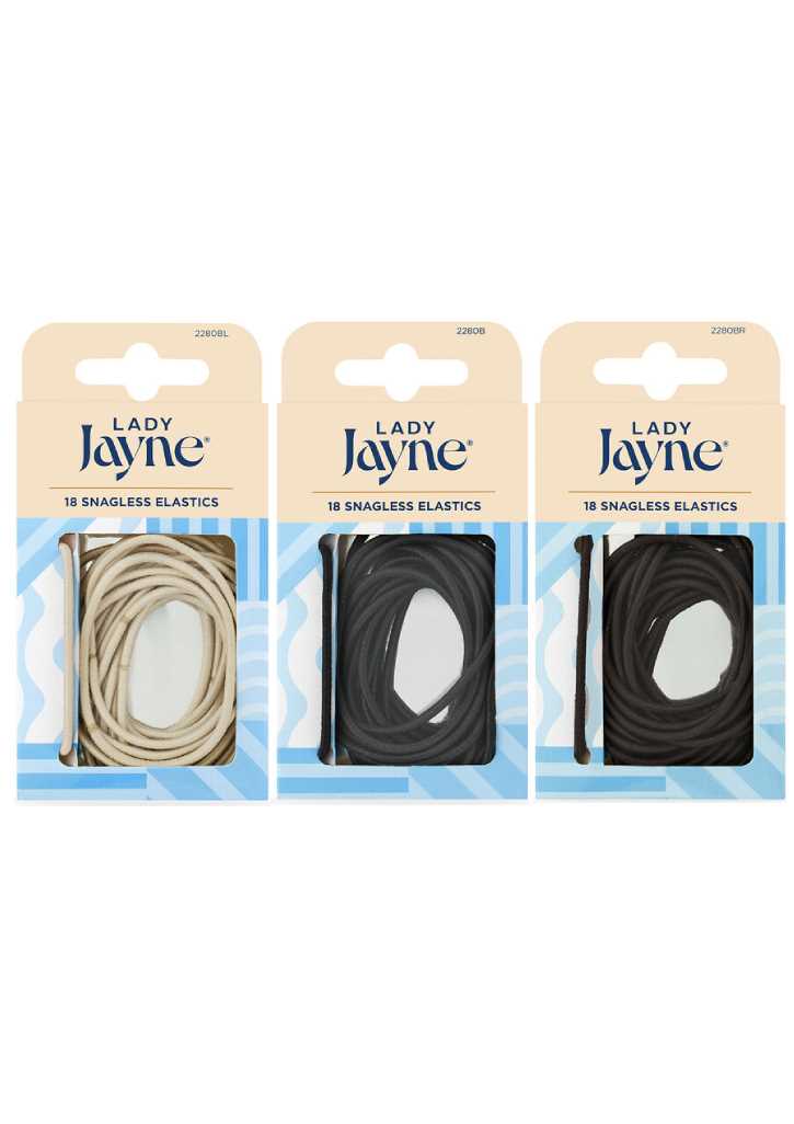 Lady Jayne Snagless Elastics - Thin